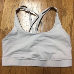 White Energy Bra with Pads